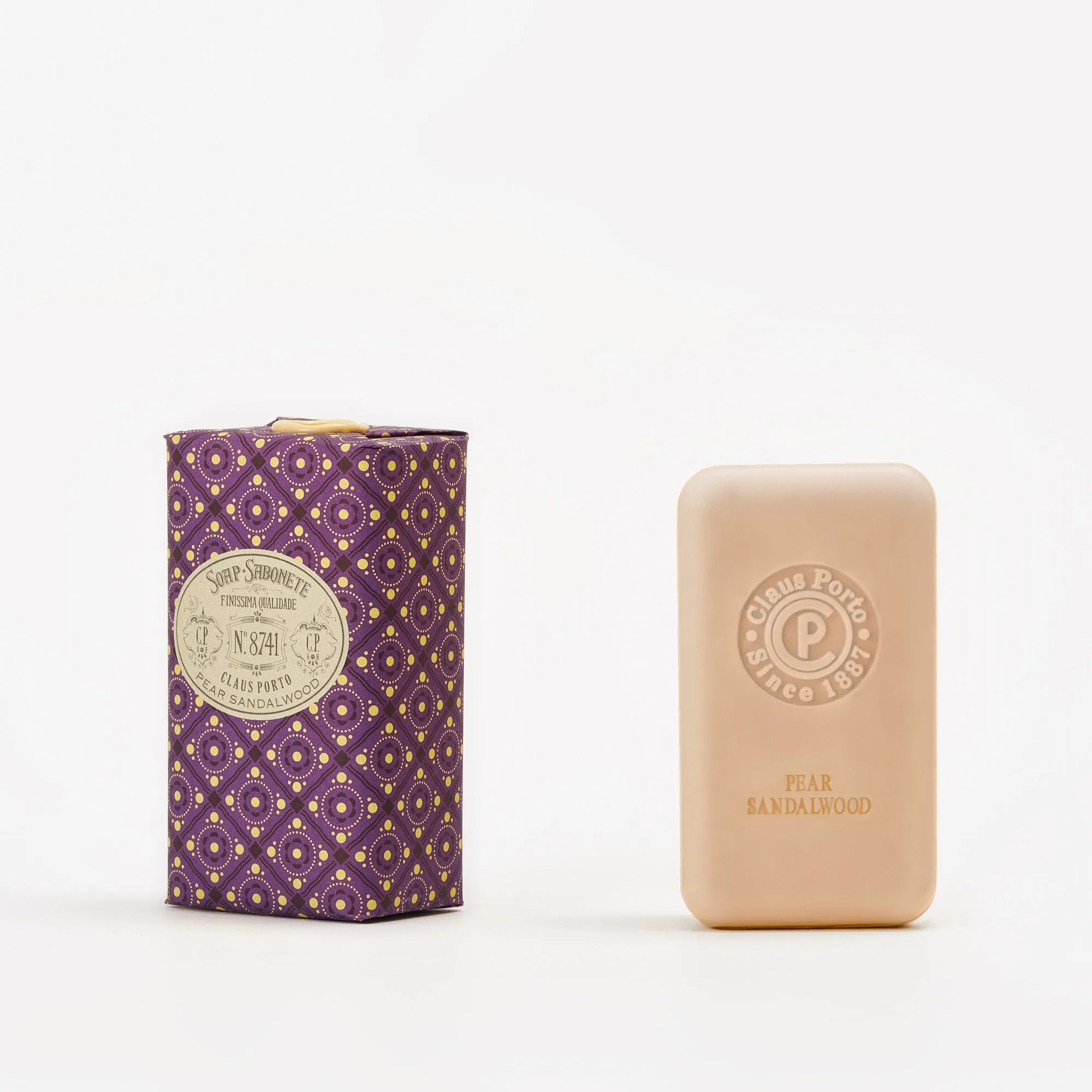 8741 Pear Sandalwood Soap Claus Porto