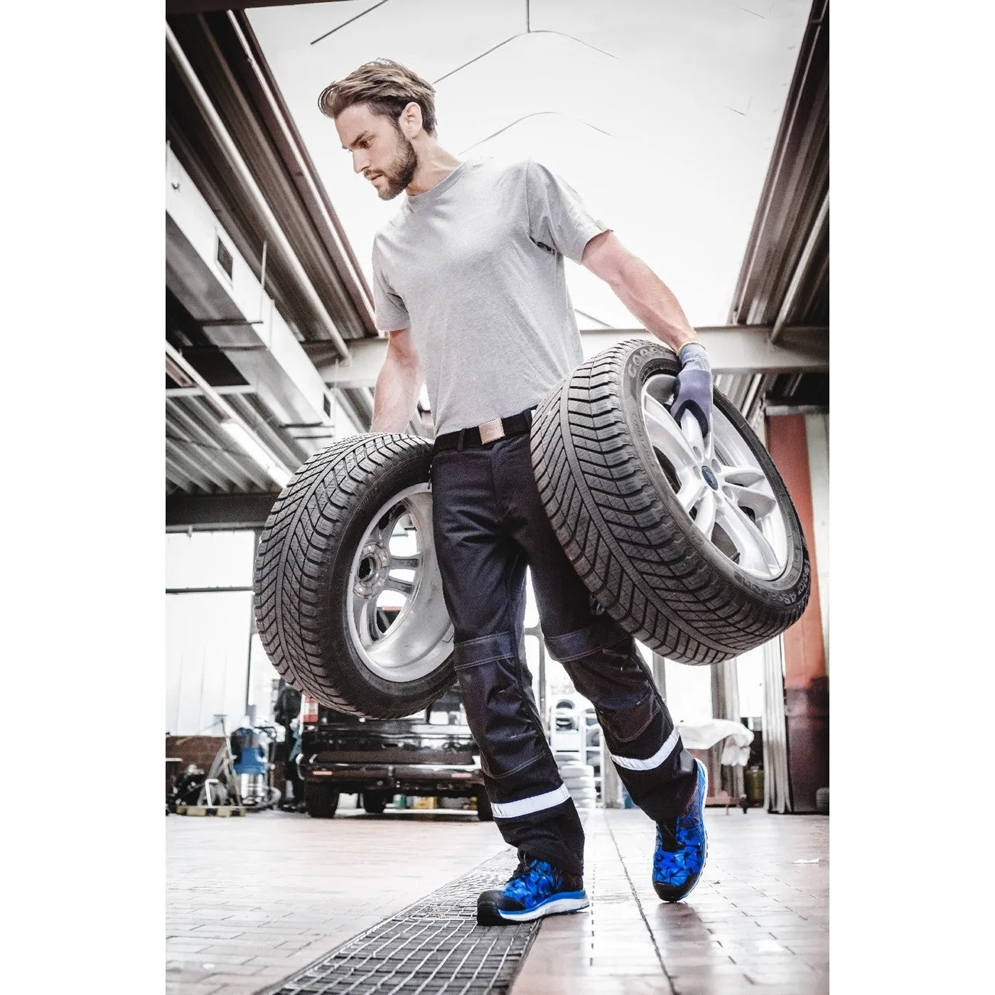 Albatros Energy Impulse Low Safety Trainer S1 Blue/Black