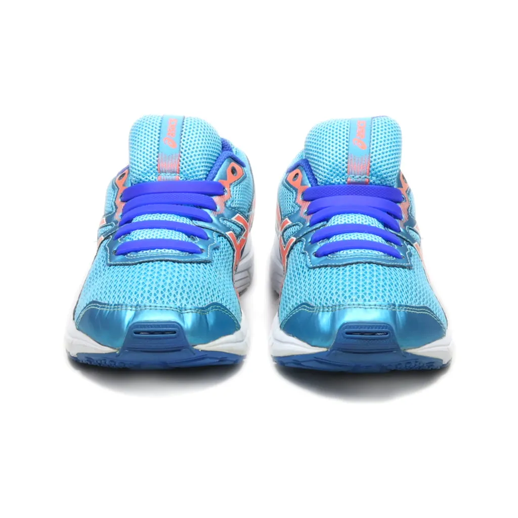 Asics Sport Shoes Fabric Blue Colour For Kids