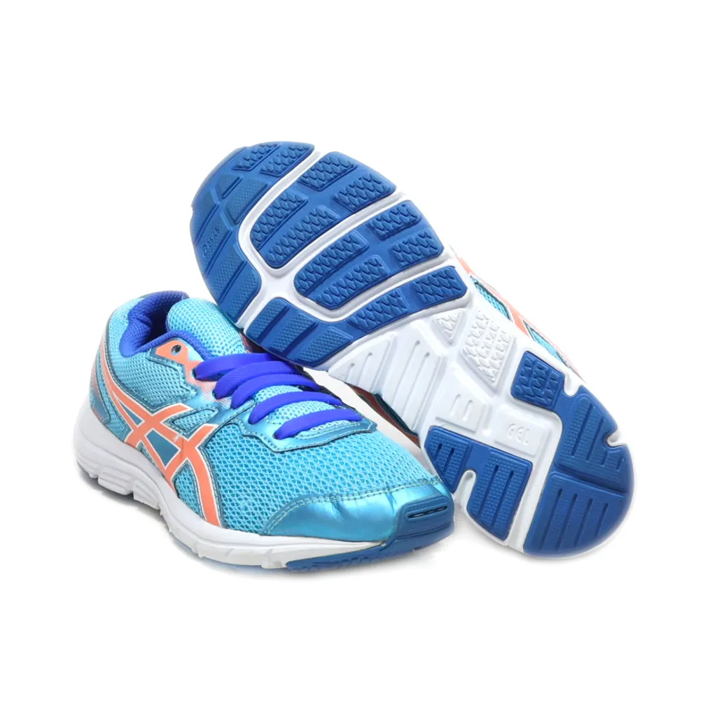 Asics Sport Shoes Fabric Blue Colour For Kids