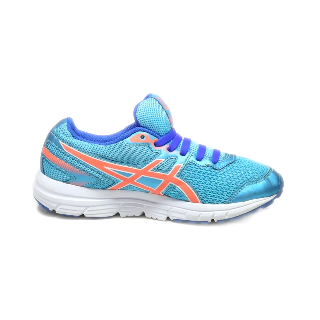 Asics Sport Shoes Fabric Blue Colour For Kids