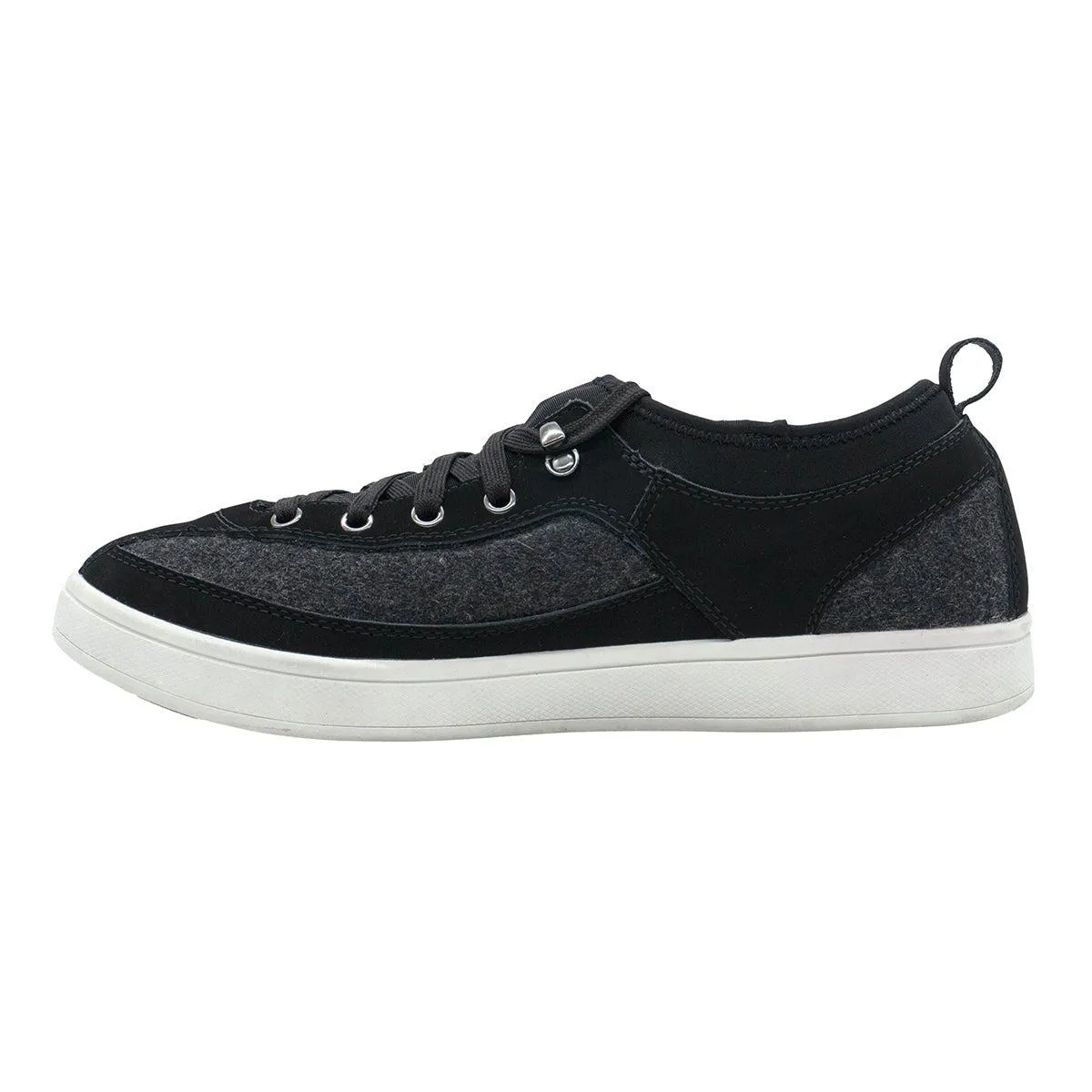 Drew Buzz Low-Top Sneakers Leather Black Colour For Men