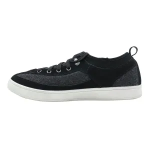 Drew Buzz Low-Top Sneakers Leather Black Colour For Men
