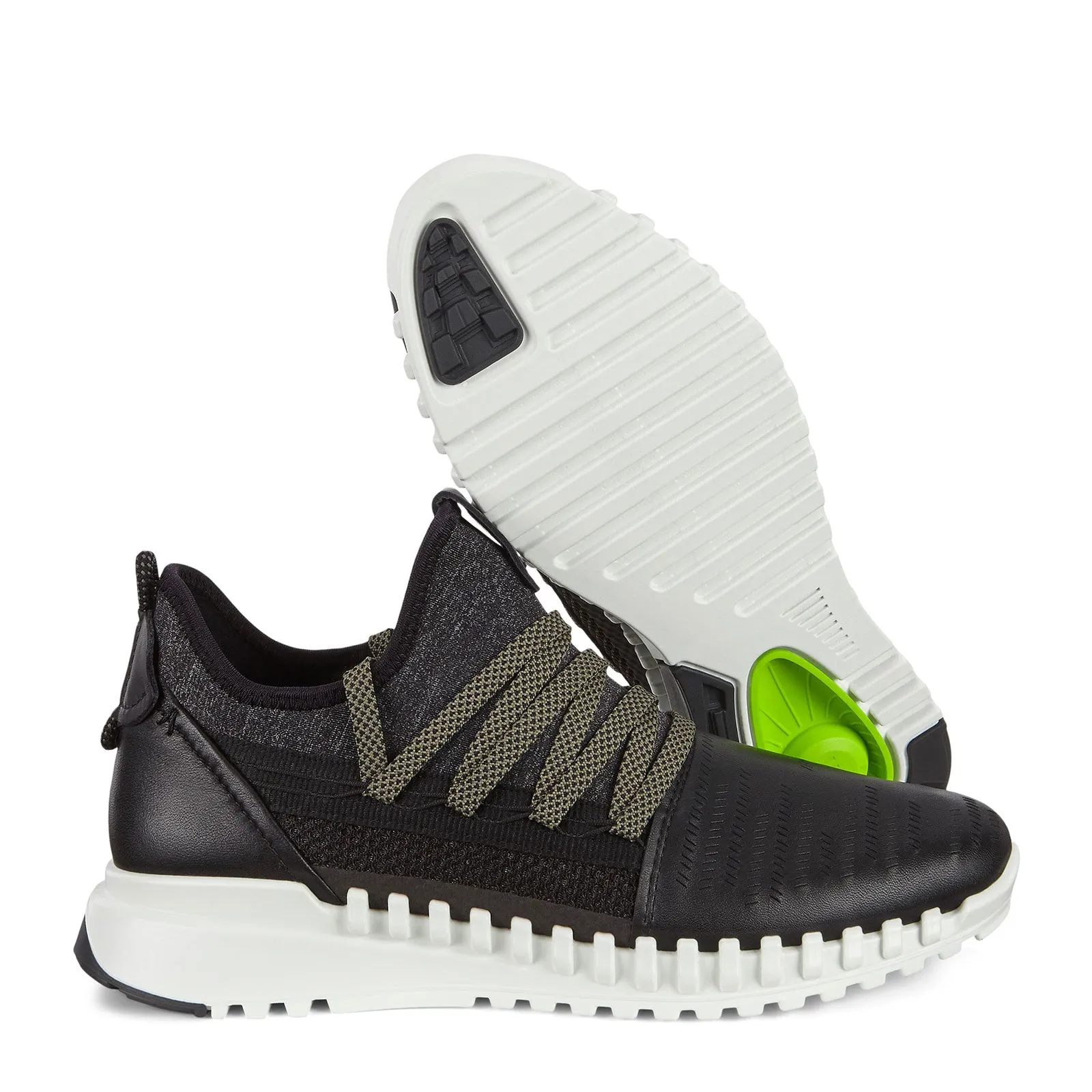 ECCO Zipflex Sneaker (Women) - Black