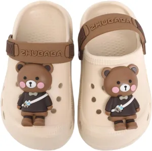Kids Girls Boys Clogs Garden Shoes Toddler Slides Sandals Children Water Shower Beach Pool Slippers Indoor Outdoor Slip On Cute Water Slipper Shoes(Toddler/Little Kids)