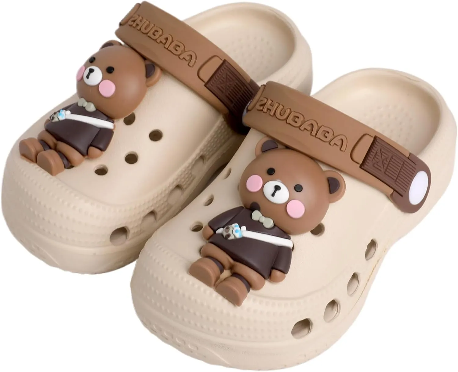 Kids Girls Boys Clogs Garden Shoes Toddler Slides Sandals Children Water Shower Beach Pool Slippers Indoor Outdoor Slip On Cute Water Slipper Shoes(Toddler/Little Kids)