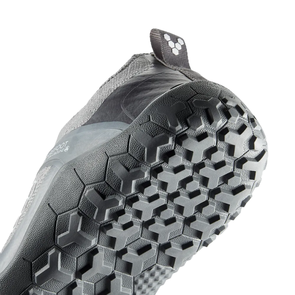 Vivobarefoot Primus Trail Knit FG Mens Ultimate Grey