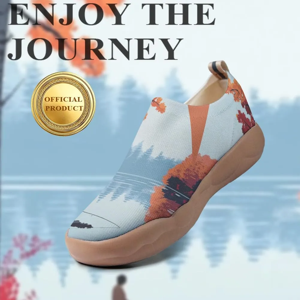 Women's Art Travel Shoes Slip-on Loafers Comfortable, Light and Fashionable Sneakers