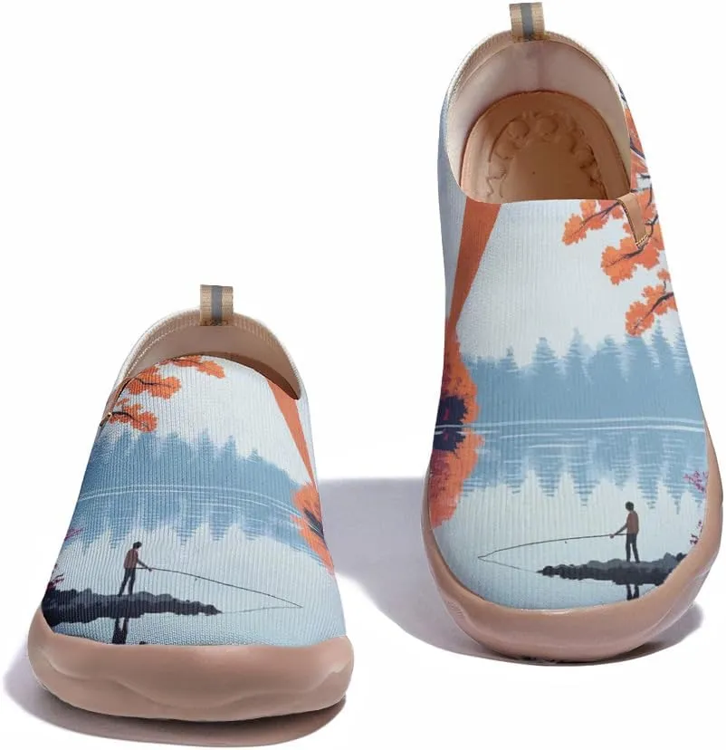 Women's Art Travel Shoes Slip-on Loafers Comfortable, Light and Fashionable Sneakers