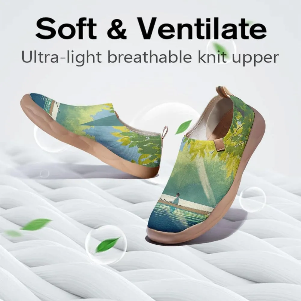 Women's Art Travel Shoes Slip-on Loafers Comfortable, Light and Fashionable Sneakers